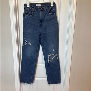 Abercrombie & Fitch High Rise Denim Jeans
